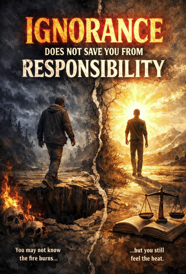 ignorance does not save you from responsibility